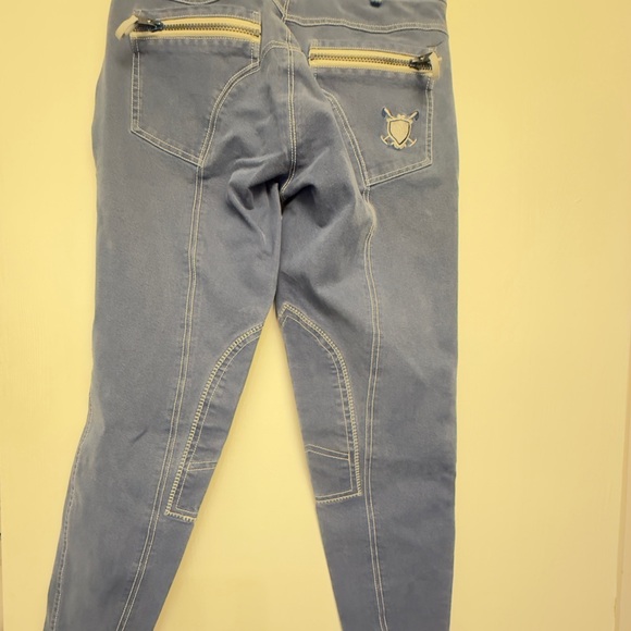 Stylish Blue Women's breeches - Picture 2 of 3